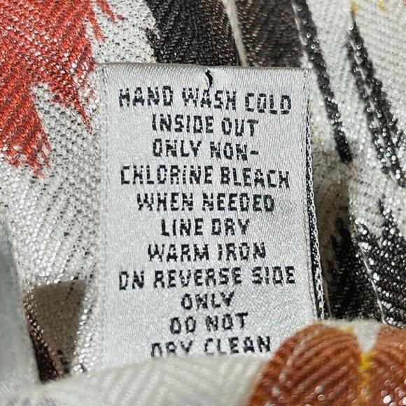 Chico's Ikat Shimmery Linen Jacket Women's Size - Picture 4 of 7